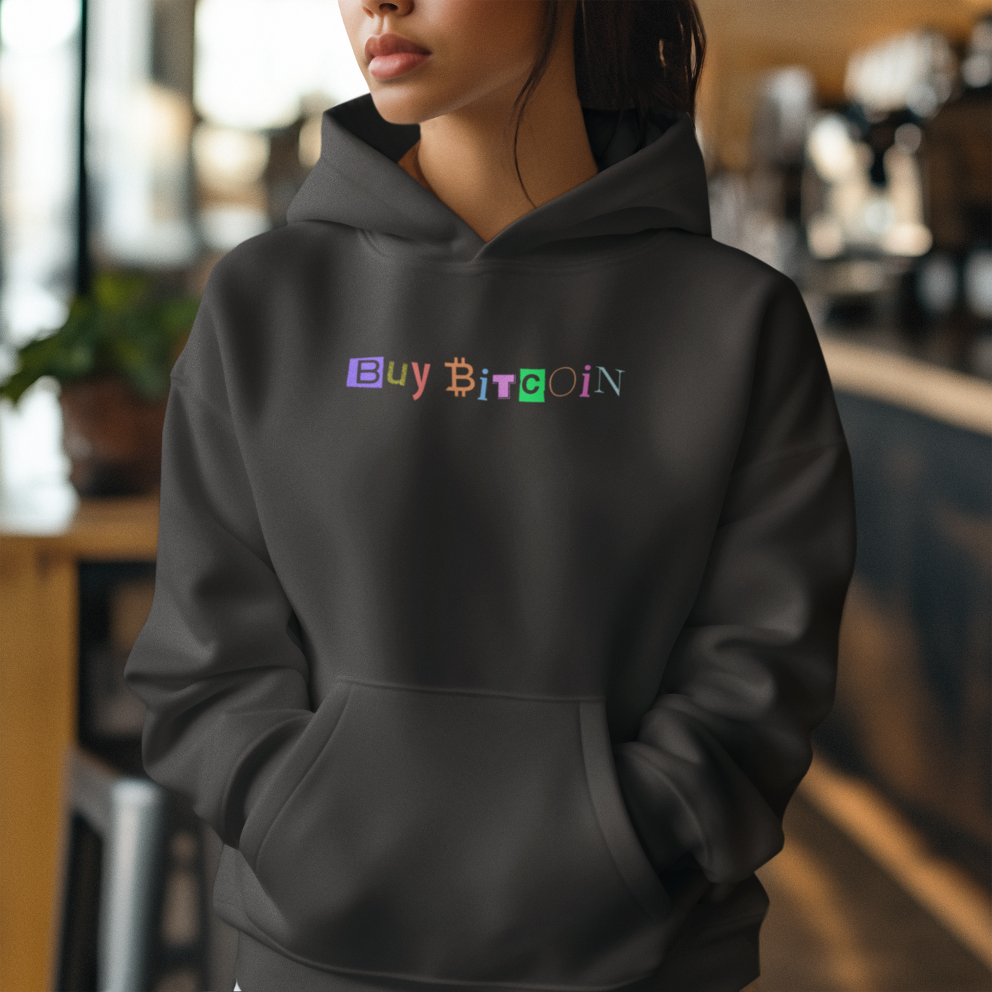 Buy Bitcoin Hooded Sweatshirt