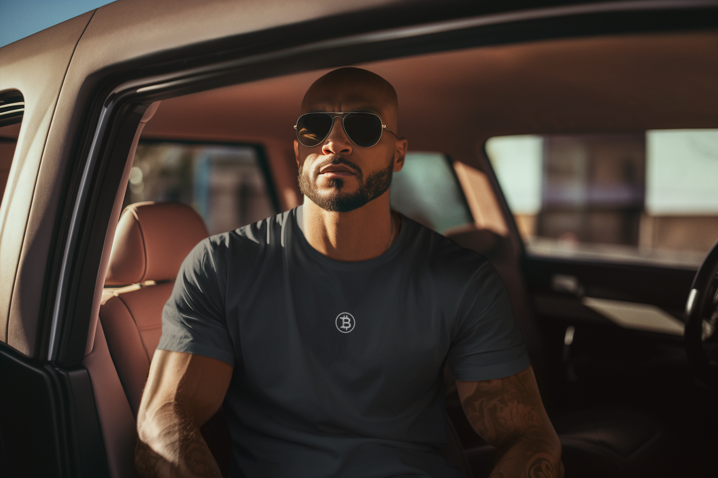 Minimal Bitcoin Graphic Tee