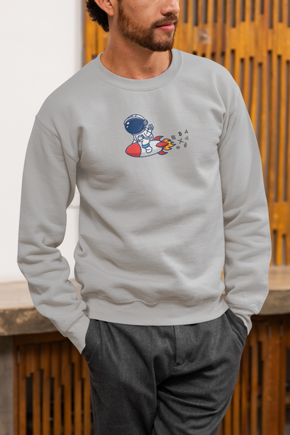 Cosmic Adventure Unisex Crypto Sweatshirt