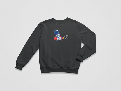 Cosmic Adventure Unisex Crypto Sweatshirt