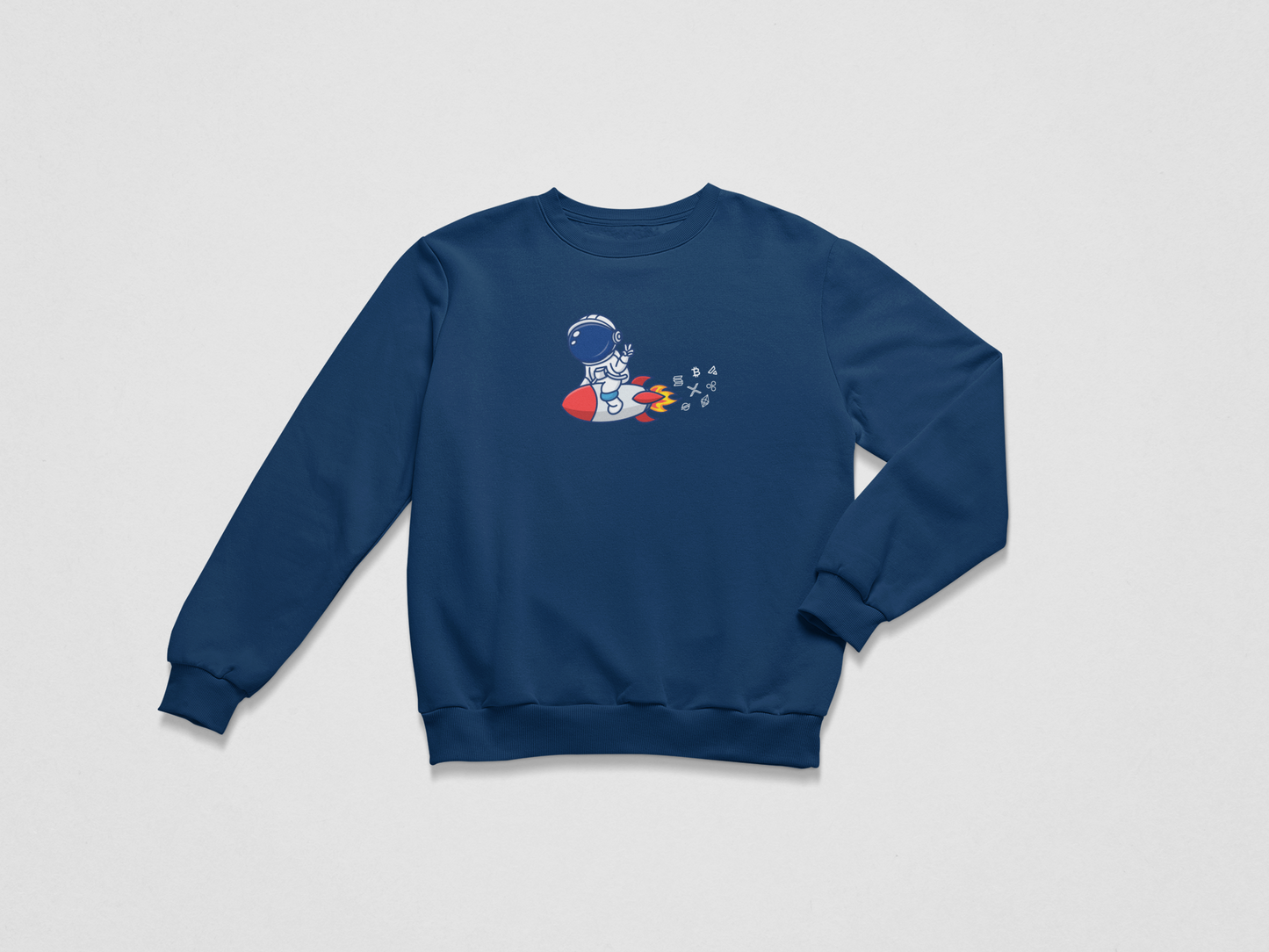 Cosmic Adventure Unisex Crypto Sweatshirt