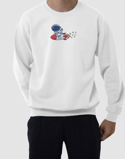 Cosmic Adventure Unisex Crypto Sweatshirt